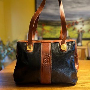 🇮🇹 Luxury MARINO ORLANDI Vintage Satchel - Made in Italy